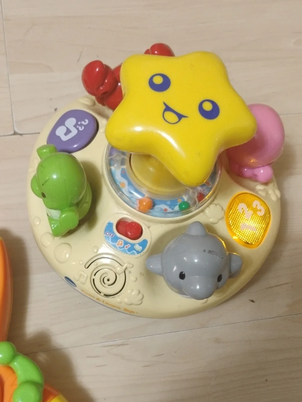 Interactive Yellow Star Musical Learning Toy for Kids